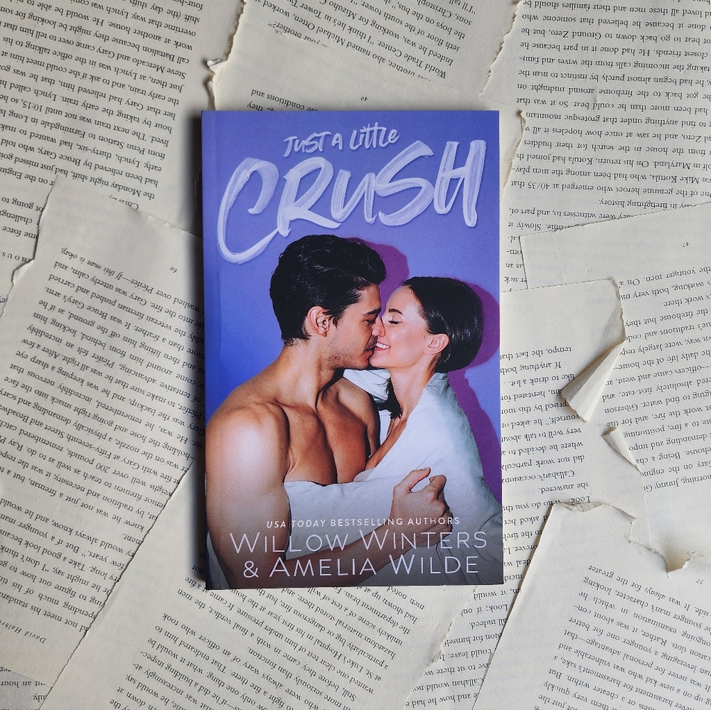 'Just a Little Crush' Novela Paperback Book By Willow Winters And Amelia Wilde